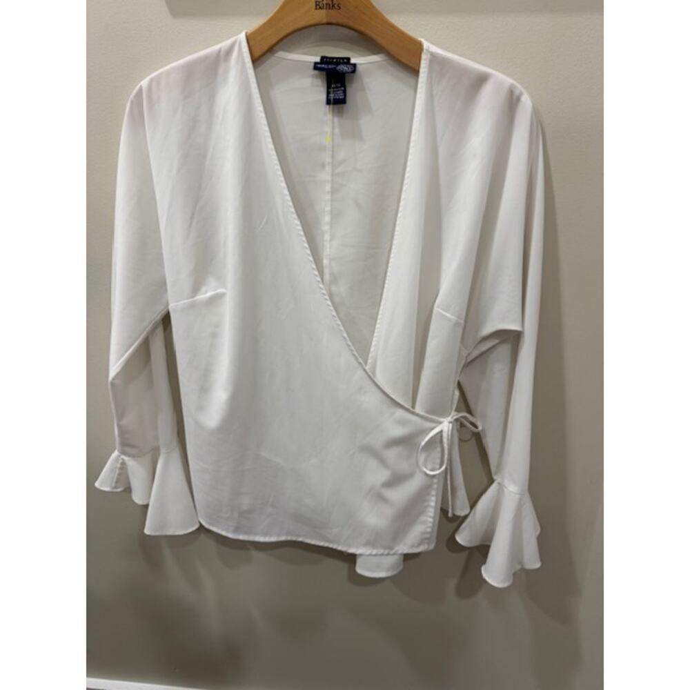 Venezia Jeans Wrap Blouse